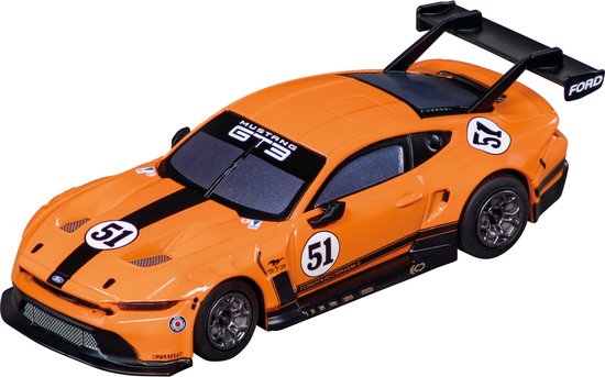 Carrera HYBRID Racebaanauto - AI Gaming - Ford Mustang GT3 No.51 auto - Bestuurbare auto - Besturing via app - 1:50 van Merkloos