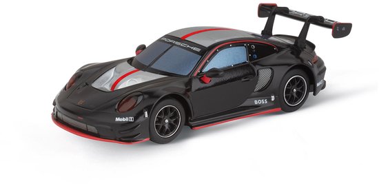 Carrera HYBRID Racebaanauto - AI Gaming - Porsche 911 GT3 R Black Devil - Bestuurbare auto - Besturing via app - 1:50 van Carrera