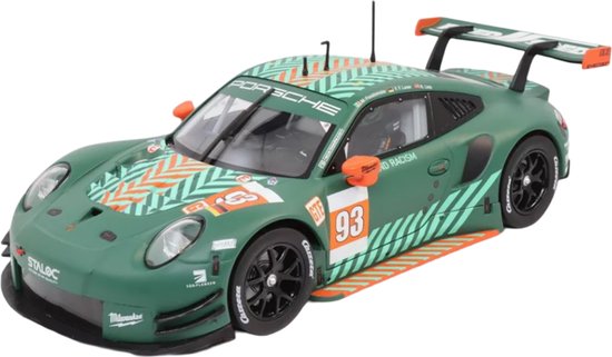 Carrera, miniatuur auto Porsche 911 RSR Proton Wedstrijd nr.93, Zeegroen van Carrera