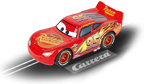 Carrera Racebaanauto Disney Lightning Mcqueen 1:50 Rood van Carrera