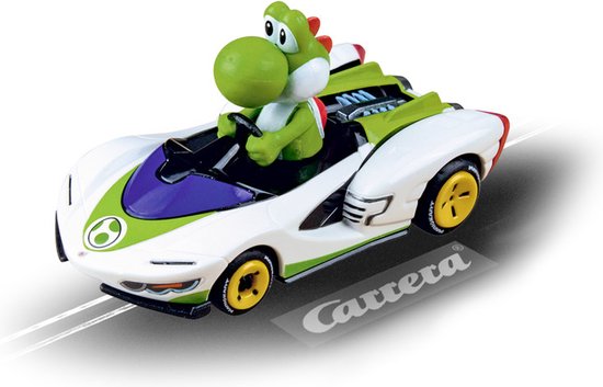 Carrera Racebaanauto Go Nintendo Mario Kart Yoshi 1:43 Groen/wit van Carrera