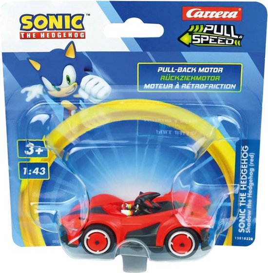 Carrera Sonic the Hedgehog Auto Pull & Speed-Shadow (Red) (Diversen) Nieuw van Carrera