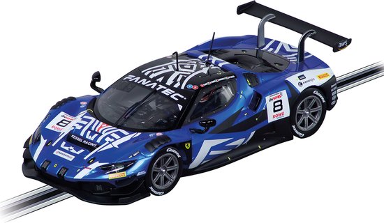 Carrera Speelgoedvoertuig Auto - DIGITAL 124 - Ferrari 296 GT3 Kessel Racing No.8 24H Spa 2024 auto van Merkloos