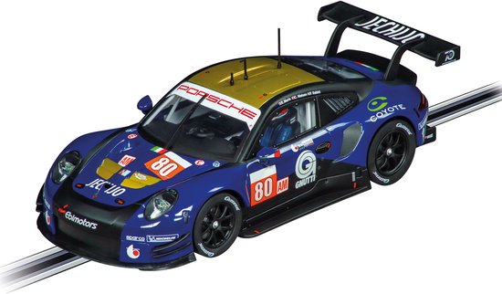 Carrera Speelgoedvoertuig Auto - DIGITAL 124 - Porsche 911 RSR Ebimotors No.80 auto van Merkloos