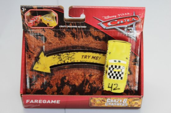 Cars 3 Faregame Crazy Crashers van Disney Pixar