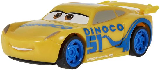 Cars Cruz Ramirez voertuig - Schaal 1:55 - 8 cm groot van Merkloos