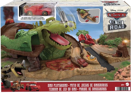 Cars On The Road Dino Speelset van Disney Pixar