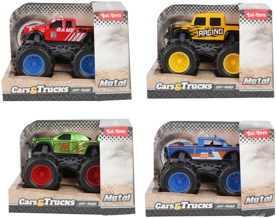 Cars & Trucks Monster Truck Power 8 van Merkloos