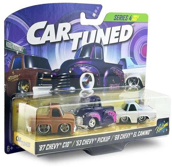 CarTuned Serie 4 Kool Kustoms - 3st. van Merkloos