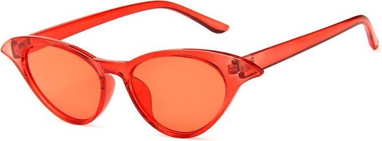 Cat Eye Zonnebril Rood - Butterfly van Cat
