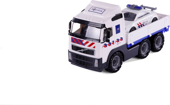Cavallino Toys Cavallino Politievrachtwagen en Politieauto, Schaal 1:16 van Cavallino Toys