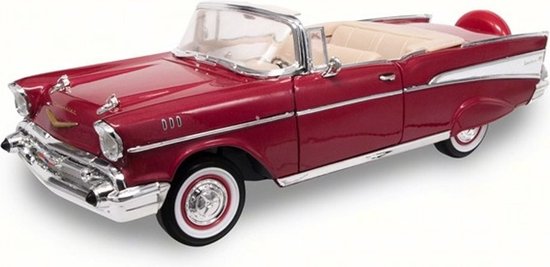 Chevrolet Bel Air Convertible 1957 - 1:18 - Road Signature van Chevrolet