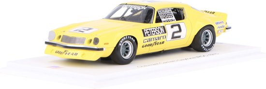 Chevrolet Camaro Spark Modelauto 1:43 1974 - 1975 Ronnie Peterson Chevrolet Racing US226 IROC van Chevrolet