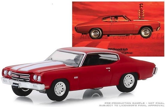 Chevrolet Chevelle SS 454 1970 in Red van Chevrolet