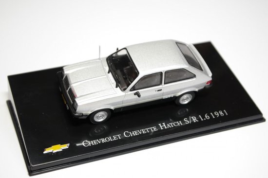 Chevrolet Chevette HATCH (Zilver) 1:43 Atlas van Merkloos