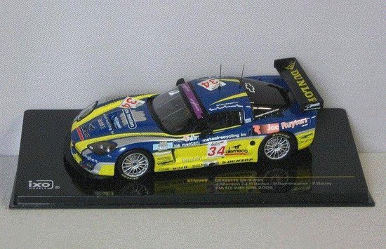 Chevrolet Corvette C6-R #34 Fia GT 24h SPA 2006 - 1:43 - IXO Models van Chevrolet