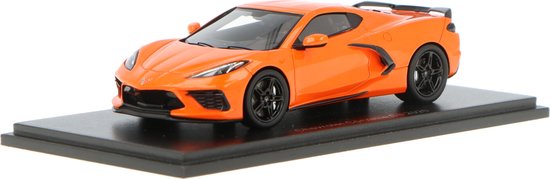 Chevrolet Corvette C8 Spark Modelauto 1:43 2019 S5062 Schaalmodel van Chevrolet