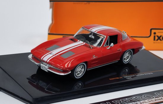 Chevrolet Corvette Stingray 1963 - 1:43 - IXO Models van Chevrolet