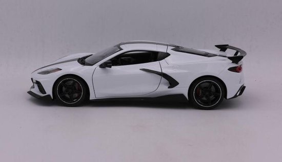 Chevrolet Corvette Stingray Coupe 2020 White/Black van Chevrolet