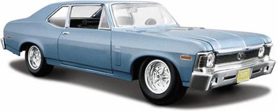 Chevrolet Nova SS (Blauw) 1:24 Maisto van Maisto
