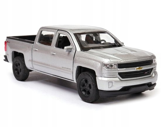 Chevrolet Silverado 1:34 Modelauto - Welly - Metaal/kunststof van Welly