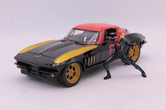 Chevy Corvette 1966 Black Widow van Chevrolet