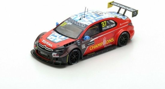Citroën C-Elysee #37 J.M. Lopez  WTCC 2016 van Citroën
