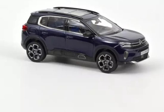 Citroën C5 Aircross 2022 Eclipse Blauw - Modelauto 1/43 - Norev van Citroën