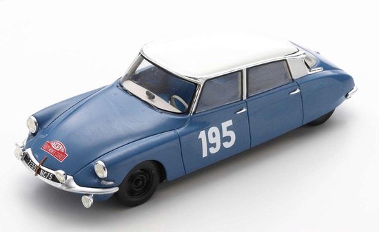 Citroen DS19 #195 Rally Montecarlo 1963 van Citroën