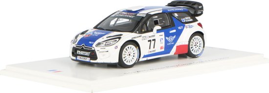 Citroën DS3 WRC Spark Modelauto 1:43 2019 Valtteri Bottas / Marko Salminen SF170 RallyCircuit van Citroën