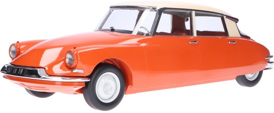 Citroen ID 19 1957 Capucine Oranje Cream Model 1/12 Norev van Merkloos