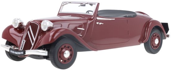 Citroën Traction Cabriolet Norev Modelauto 1:18 1939 AMC0191190 Schaalmodel van Merkloos