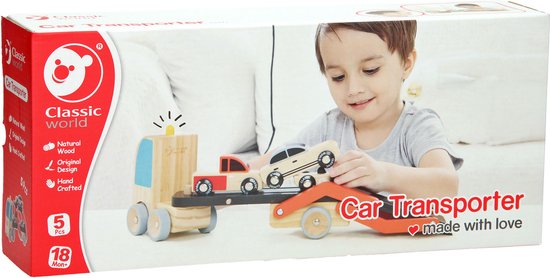 Classic World houten sleepwagen van Classic World