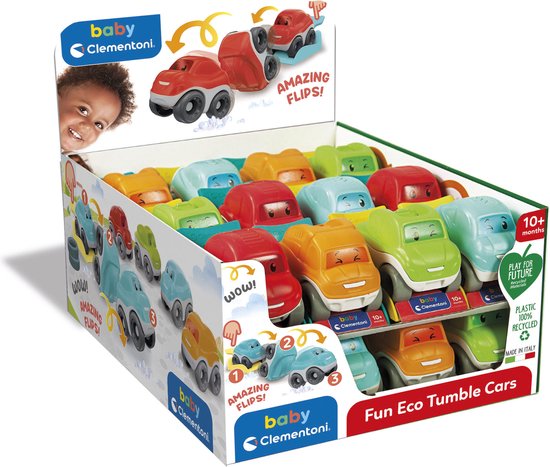 Clementoni Fun Eco Tumble Cars van Clementoni