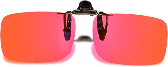 Clip-on Gaming Bril met Blauw Lichtfilter voor Computer en Mobiele Apparaten, Ideaal voor Gamers en E-sport Enthousiastelingen, Flip Open Design