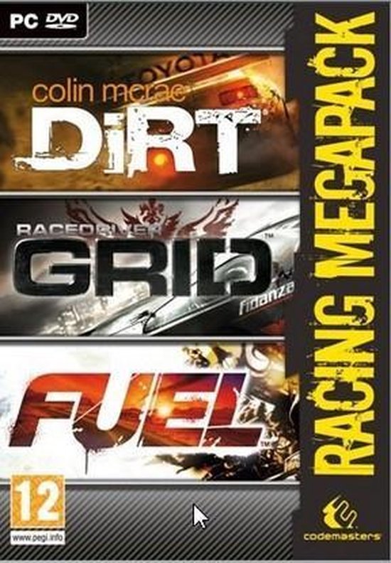 Codemasters Grid / Fuel / Dirt - Racing Mega Pack (PC) van Codemasters