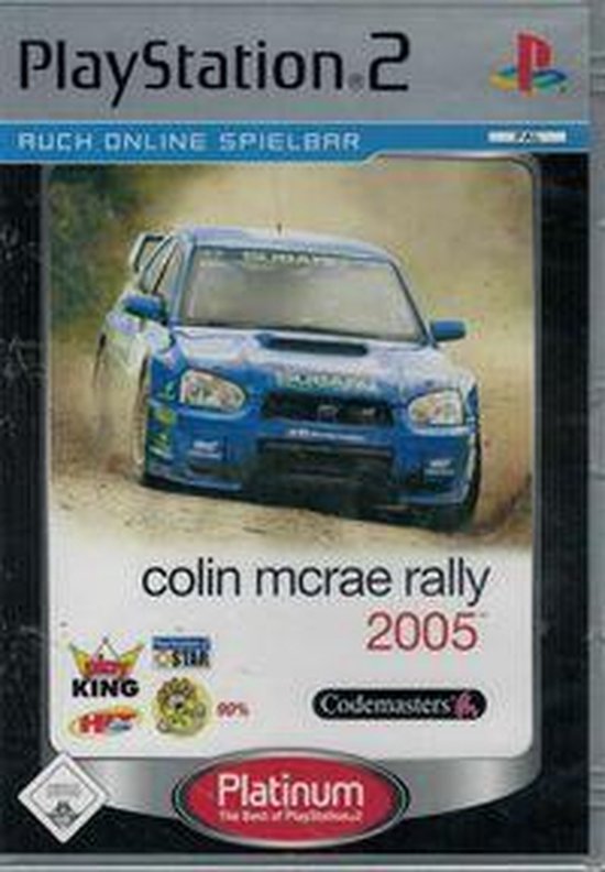 Colin McRae Rally 2005-Platinum Duits (Playstation 2) Gebruikt van Codemasters