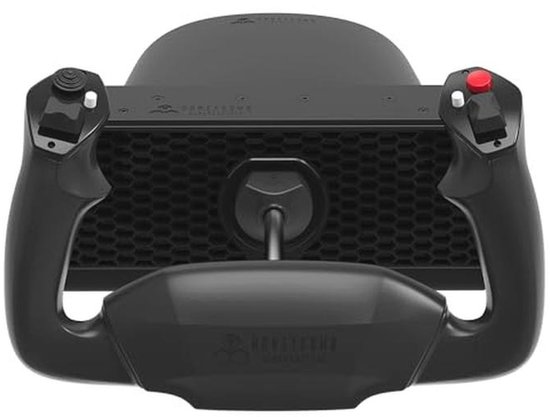 Compacte Yoke voor Vluchtsimulatie – 180° Rotatie, Programmeerbare Knoppen, Ideaal voor Beginners van Merkloos