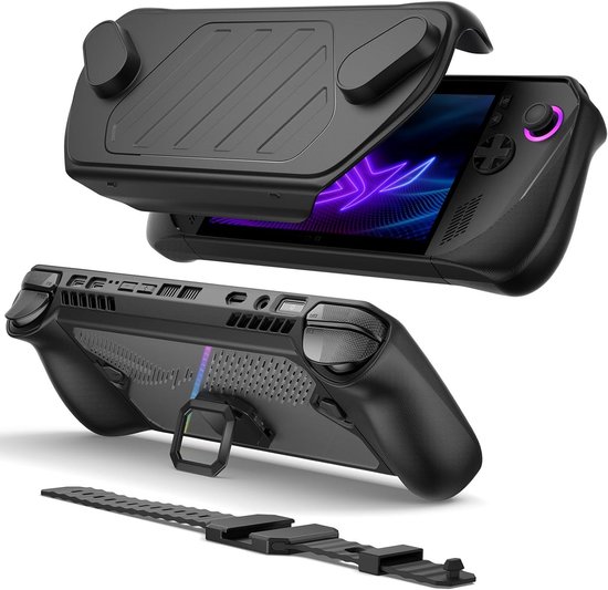 Compatibele ModCase voor ASUS ROG Ally X (2024) met Afneembare Voorzijde, Beschermhoes en Draagband - Ideaal voor Gaming en Bescherming