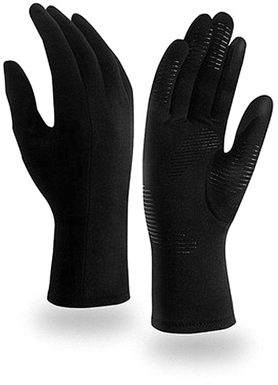 Compressiehandschoenen voor handpijn, artritis en sport, warmte en pijnverlichting, genezing (L, volledige vinger)
