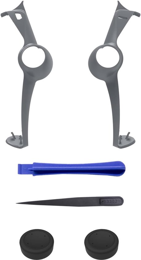 Controller Accessoires - Gaming Hulzen - Spelconsole Bescherming - Duimstick Covers - Grijs van Merkloos