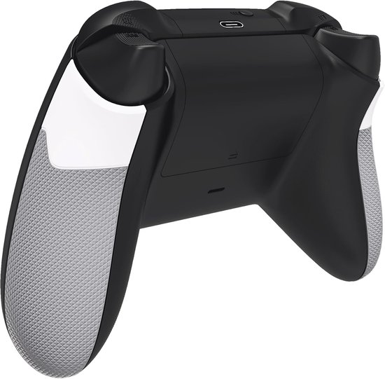 Controller Grip Covers - Handgrepen Shell - Gaming Comfort - 3D Diamant Textuur - 10 g - Wit