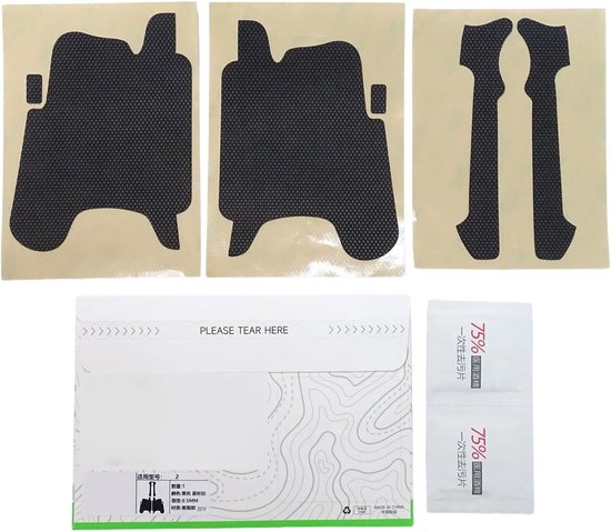 Controller Grip Stickers - Antislip Pads - Verbeterde Controle - Zachte Duurzame Siliconen - N.v.t. - Zwart