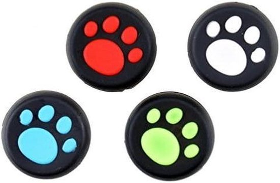Controller Grips - Stick Covers - Verbeterde Controle - Set van Vier - 4 stuks - Zwart