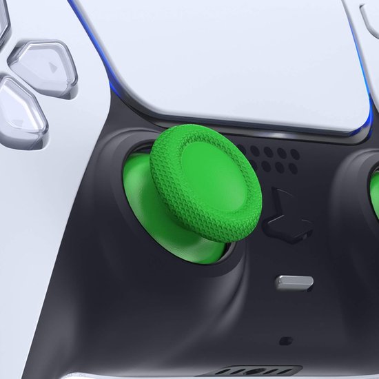 Controller Joysticks - Thumbsticks Vervanging - Gaming Personaliseren - Speciale Kleurafwerking - 5 x 5 x 2 cm - Groen van Merkloos