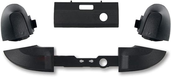 Controller Knoppen Kit - Game Console Onderdelen - Verbeteren Spelervaring - Antislip Oppervlak - 2x12x12 cm - Zwart van Merkloos