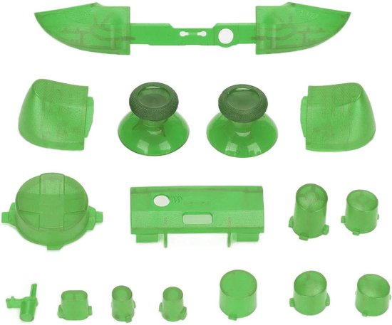 Controller Knoppen Set - Gamepad Onderdelen - Controller Personaliseren - Duurzaam ABS Materiaal - 11 x 8 x 3 cm van Merkloos