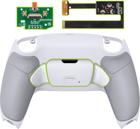 Controller Modificatie Kit - Remap Kit - Gaming Prestaties - Programmeerbare Achterknoppen - 15 x 10 x 1.5 cm - Wit van Merkloos