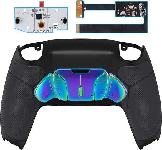 Controller Modificatie Kit - Upgrade Kit - Gaming Prestaties - Programmeerbare Knoppen - 15x9x1.5 cm - Blauw Paars Zwart van Merkloos