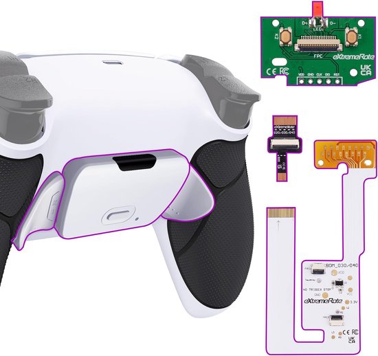 Controller Remap Kit - Upgrade Kit - Professioneel Gamers - 2 Extra Programmeerbare Knoppen van Merkloos